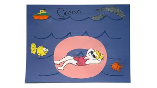 How To Create The Letter O Ocean Craft