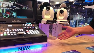 InfoComm 2018: DataVideo Showcases HS-1600T Portable All-In-One Video Production System
