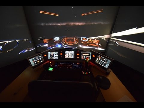 Elite: Dangerous - new enhancements in my 3 projector setup