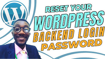 How To Reset Your WordPress Backend Login Password Using phpMyAdmin