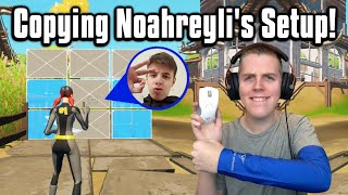 I Used Noahreyli's PRO Setup In Arena! - Fortnite Battle Royale