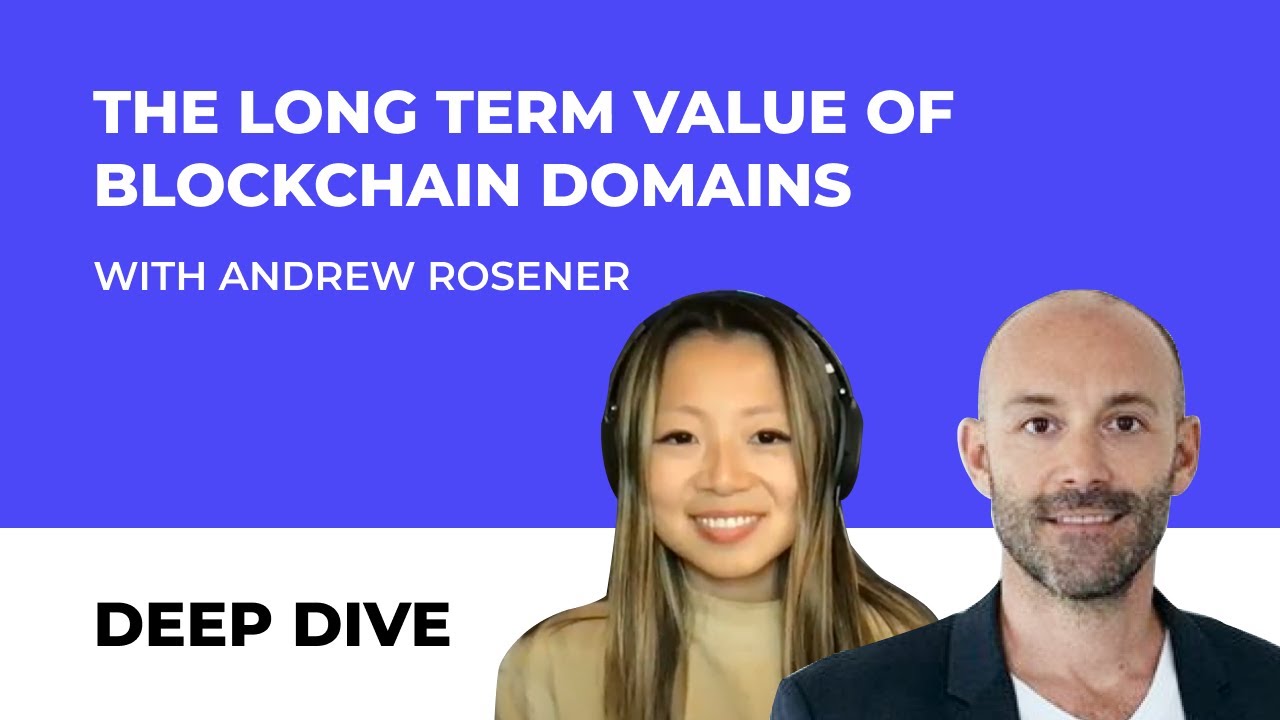 Andrew Rosener on Future of Decentralized Web & Blockchain Domains |  DomainInvesting.com
