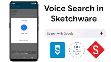 Voice Search in Sketchware|Technical TEAM