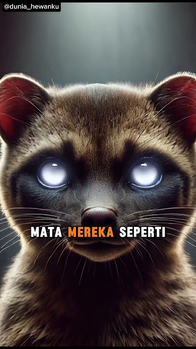 Fakta unik musang pandan #duniahewan #musang