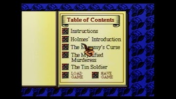 Sherlock Holmes - Consulting Detective Vol 1 - Start Up (Sega CD)