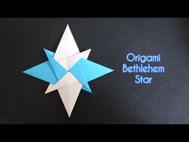 Paper Star Folding, Easy Origami Star for Beginners