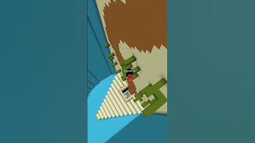 Hypixel new Minecraft minigame: Dropper, map: Distance (Easy) #Shorts