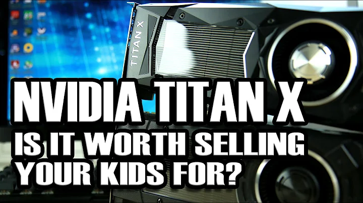 Unleash Unparalleled Performance with the Nvidia Titan X