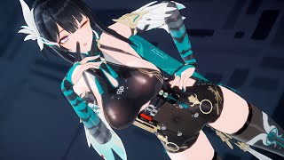 【Aether Gazer MMD/4K】英招 - 「Good-Night-Kiss」【エーテルゲイザー】