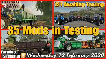 Mods in Testing fs19 Giants Forum farming simulator 19 Modhub update