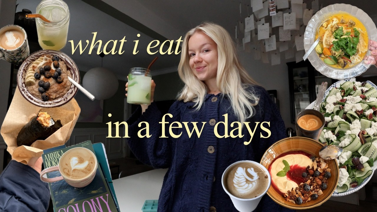 ЧТО Я ЕМ в течение нескольких дней в Копенгагене осенью: осенние запасы продуктов и домашние блюд...