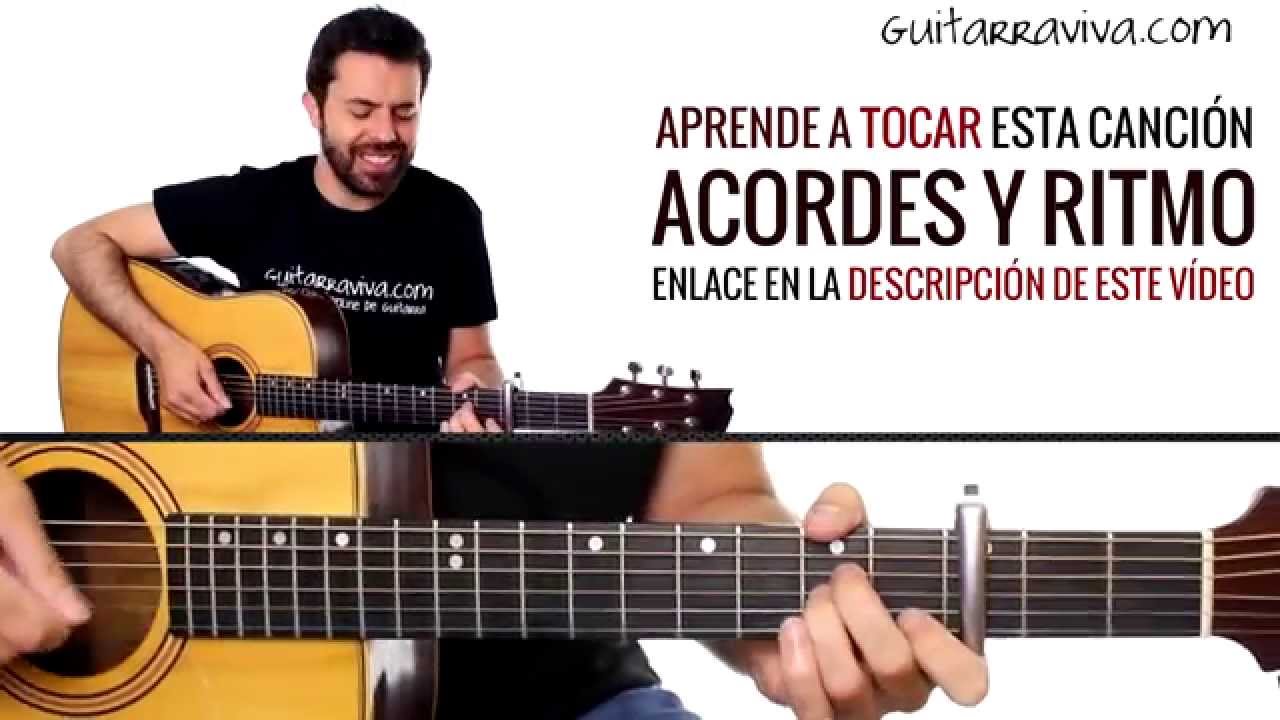 La música no se toca COVER guitarra Acordes - YouTube