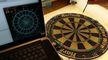 Automatic darts scoring using webcams v3 test 3
