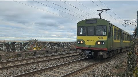 IÉ 8100 class DART train 8112 - Sandymount, Co Dublin.