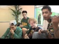 Ed Sheeran and Rizzle Kicks beatbox You Need Me backstage at R1 Hackney Weekend with Killa Kela