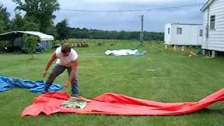 Redneck sledding