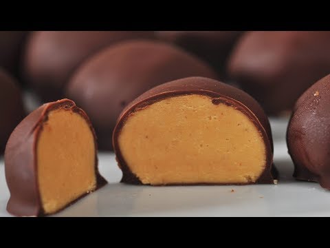 Peanut Butter Balls (Buckeyes) Recipe Demonstration - Joyofbaking.com