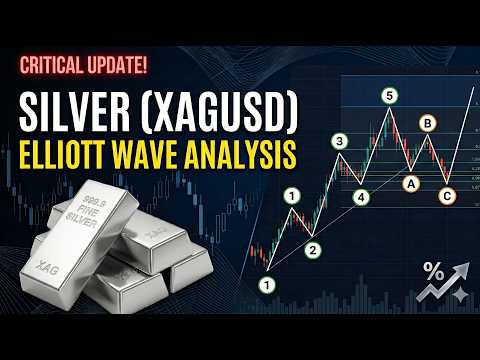 SILVER (XAGUSD) TESTING WAVE 2 DEEP SUPPORT !!