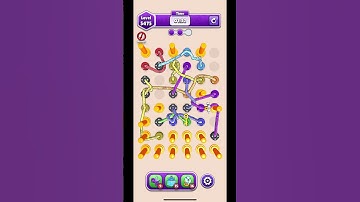 Twisted tangle level 5475 part 2 #games #shorts