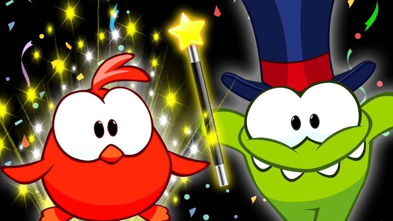 ⁣Om Nom becomes A MAGICIAN! Learn Colors for Kids by Om Nom
