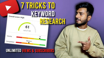 How To Do Keyword Research For YouTube Videos 2022 | Rank Your YouTube Videos/Keyword Research 2022