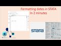 Formatting dates in STATA