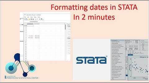 Formatting dates in STATA