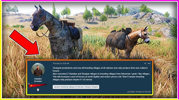 Devs Confirm Upcoming Horse Production Changes (Villages & Rates) - Mount & Blade II: Bannerlord