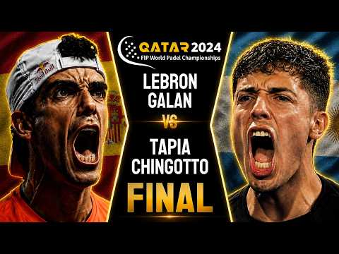 Video MEJOR PARTIDO DE SIEMPRE LEBRON & GALAN VS TAPIA & CHINGO | MUNDIAL DE PADEL 2024 FINAL HIGHLIGHTS