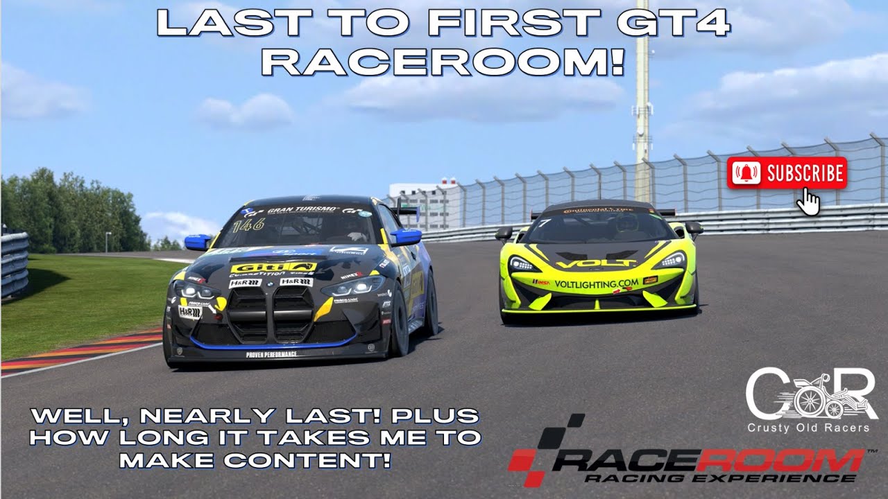 Бесплатный гоночный зал GT4 для тех, кто первым окажется последним!