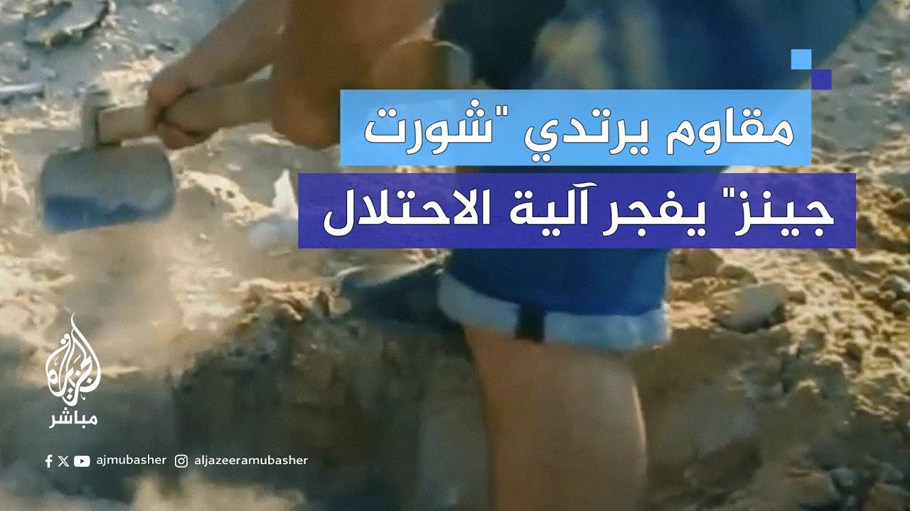 سرايا القدس تنشر مشاهد من تفجير آلية عسكرية لجيش الاحتلال بعبوة أرضية جنوب غربي مدينة غزة