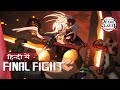 Tengen uzui vs gyutaro final fight     anime nagri studio