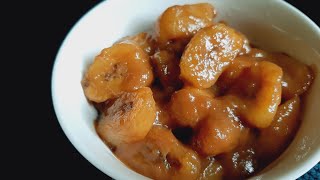 Sweetened Bananas (Minatamis na Saging) - Recipe # 364