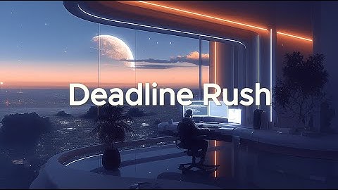 Deadline Rush - Upbeat Chillstep & Synthwave | Coding Under Pressure