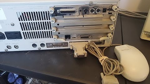 NEC PC-9821 As2 Part 6: Using a Serial Mouse