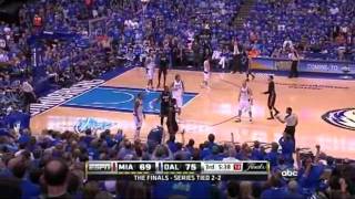 JJ Barea Game 5 2nd half vs Miami Heat (2011 NBA FINALS)