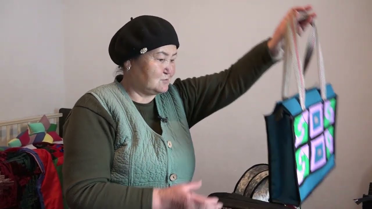 Курак сумка тиккен уз айым