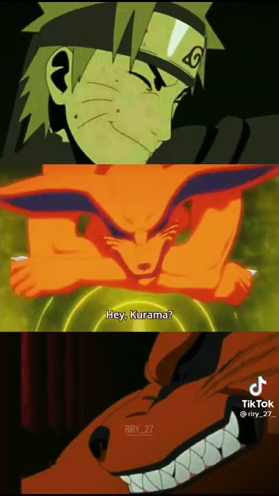 tiktok kurama dan Naruto | story wa kurama dan Naruto sedih