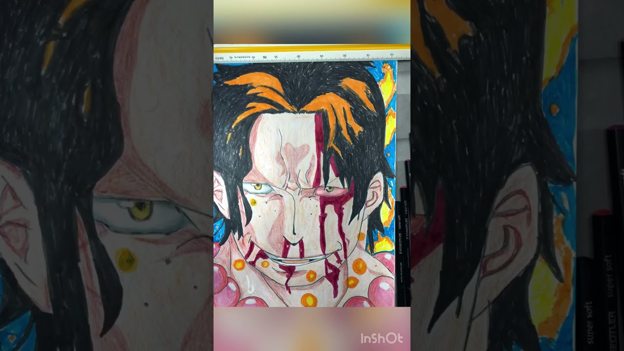 Draw : Ace 🔥 the Fire Fist 🔥