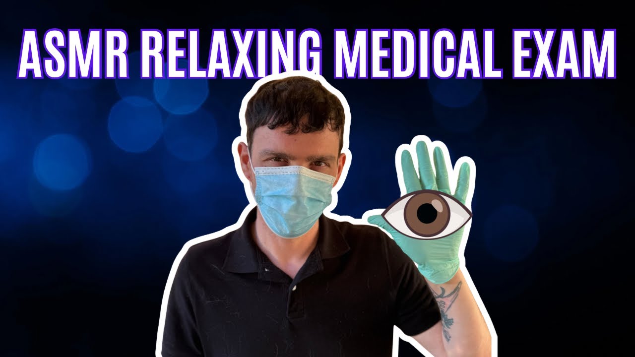 Sleep doctor medical exam eye surgery  asmr