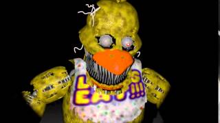 Fnafchica Nightmare Animation In Blender 3D