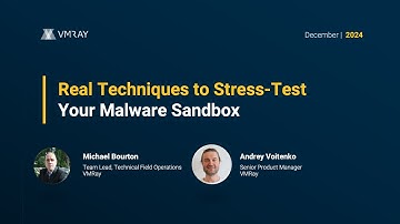 Real Techniques to Stress-Test Your Malware Sandbox | No Slides, Just Demos | Full Webinar