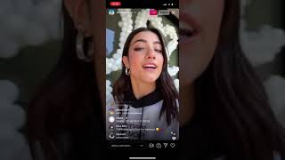 CHARLI DAMELIO FULL INSTAGRAM LIVE MAY 06 2021 WITH DIXIE