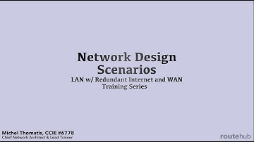 Network Design Scenarios: LAN w/ Redundant Internet and WAN (Preview)