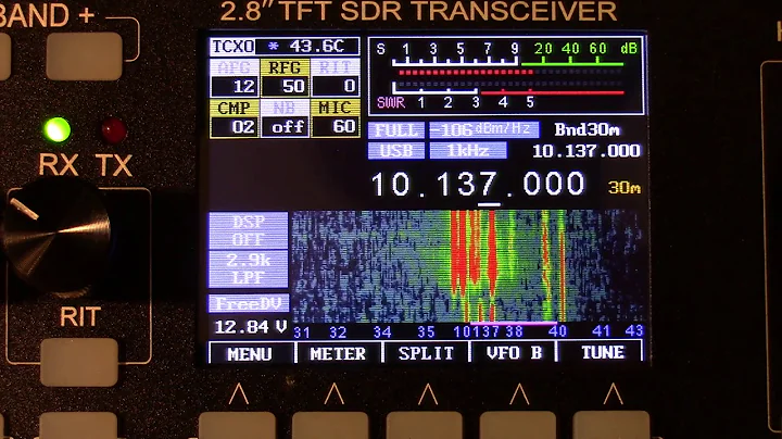 mcHF SDR QRP RS-918 Review And Demo Portable Ham Radio