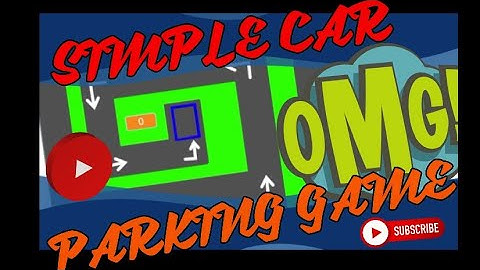 HOW TO MAKE/CODE  A SIMPLE 🚘CAR PARKING GAME | SCRATCH CODING| ANIKET BHATIKAR CREATIONS