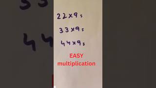 This 9 Multiplication Trick Will Blow Your Mind #math #mathtricks #trending