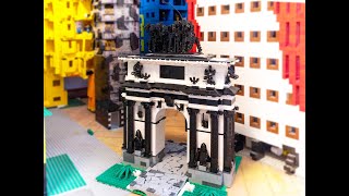 Lego триумфальная арка сборка