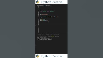 Convert String To Date/Time | Python Tutorial