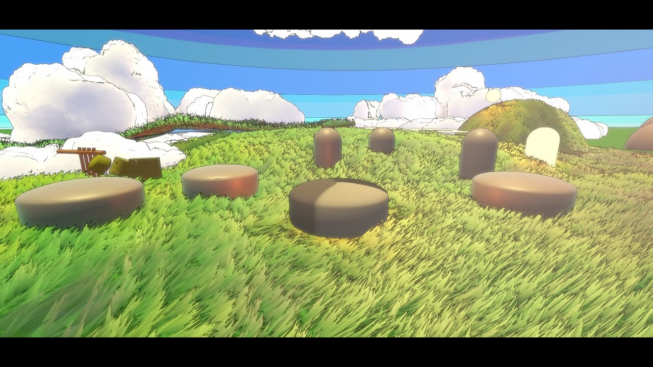 GIBLION: Anime-NPR-Toon Scene Generation Framework, video preview 3